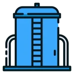 تنظيف الخزانات بعد عمليات البناء أو الصيانة