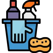 تنظيف وتعقيم المناطق المتضررة