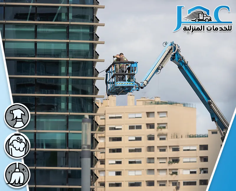 Cleaning glass facades (3) Cleaning glass facades (3)